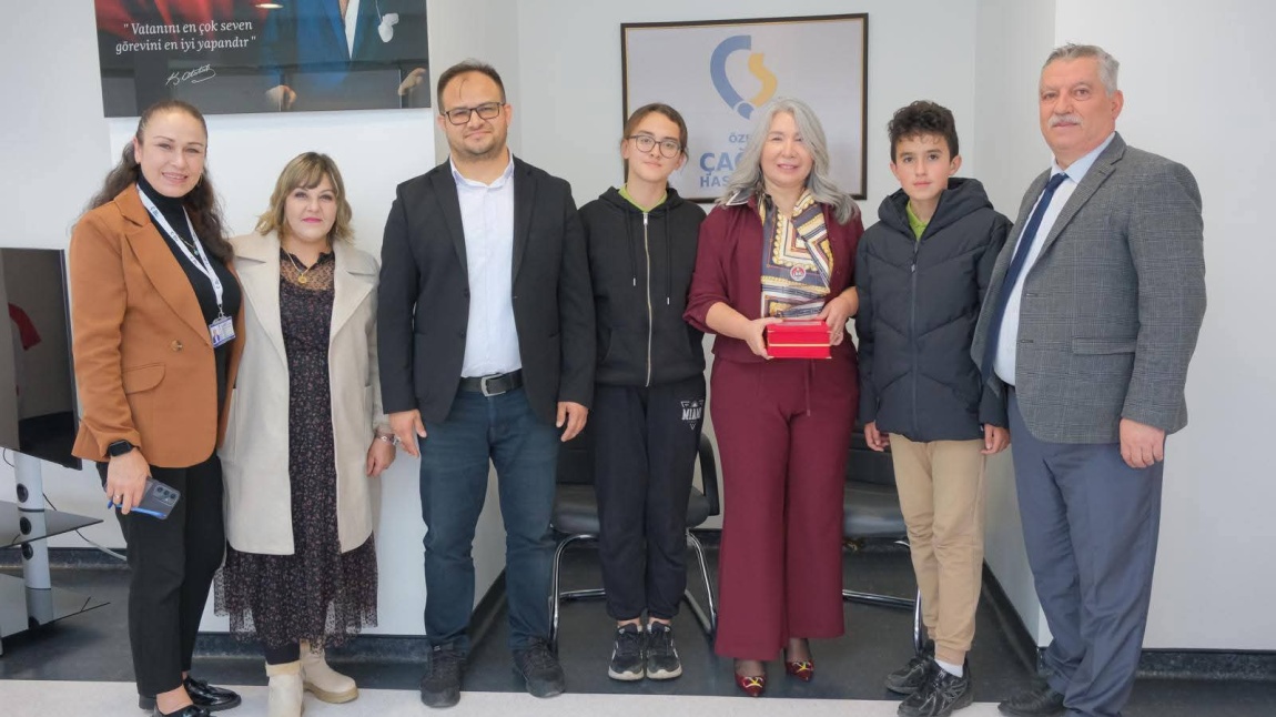 Özel Çağsu Hastanesine Ziyarette Bulunduk